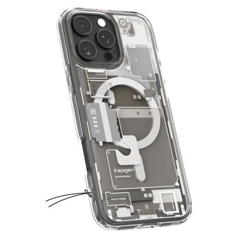 Etui pokrowiec na iPhone 16 Pro Ultra Hybrid Mag Zero One z MagSafe - tytanowe Etui pokrowiec na iPhone 16 Pro Ultra Hybrid Mag Zero One z MagSafe - tytanowe