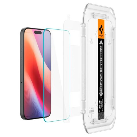 Szkło hartowane z ramką montażową na iPhone 16 Pro Max Szkło hartowane z ramką montażową na iPhone 16 Pro Max