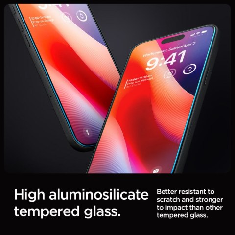 Szkło hartowane z ramką montażową na iPhone 16 Pro Max Szkło hartowane z ramką montażową na iPhone 16 Pro Max