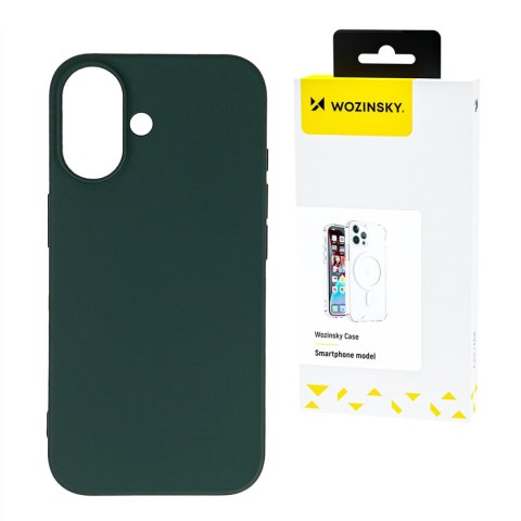 Etui elastyczne silikonowe na Samsung Galaxy S25 Ultra Silicone Case - zielone Etui elastyczne silikonowe na Samsung Galaxy S25 Ultra Silicone Case - zielone