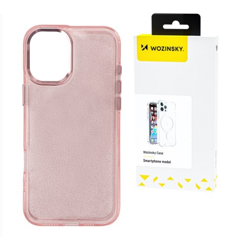 Etui na Samsung Galaxy S25+ Glitter Case - różowe z brokatem Etui na Samsung Galaxy S25+ Glitter Case - różowe z brokatem