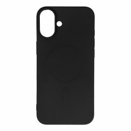 Etui na Samsung Galaxy S25 Liquid Silicone Case MagSafe - czarne