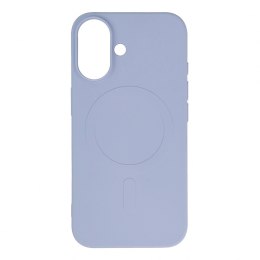 Etui na Samsung Galaxy S25 Liquid Silicone Case MagSafe - fioletowe
