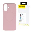 Etui na Samsung Galaxy S25 Liquid Silicone Case MagSafe - różowe