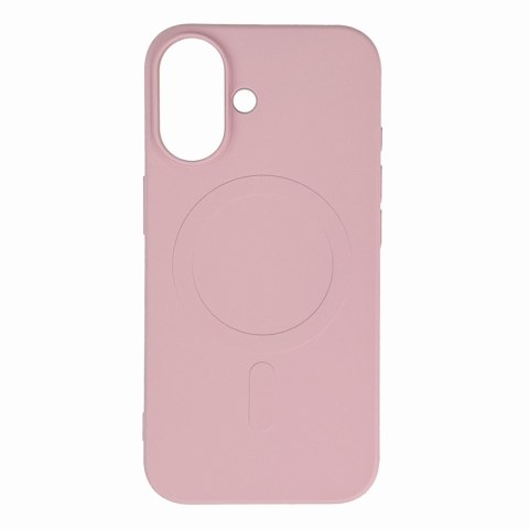 Etui na Samsung Galaxy S25 Liquid Silicone Case MagSafe - różowe Etui na Samsung Galaxy S25 Liquid Silicone Case MagSafe - różowe