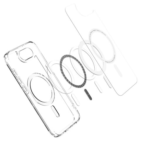 Etui na iPhone 16e Ultra Hybrid MagSafe - przezroczyste Etui na iPhone 16e Ultra Hybrid MagSafe - przezroczyste