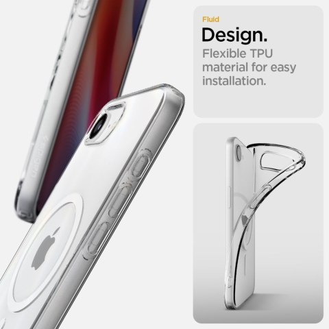 Etui na iPhone 16e z MagSafe Liquid Crystal Mag - przezroczyste Etui na iPhone 16e z MagSafe Liquid Crystal Mag - przezroczyste