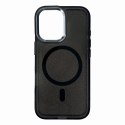 Etui ochronne na Samsung Galaxy S25 Glitter Case z Mag Safe - czarne z brokatem