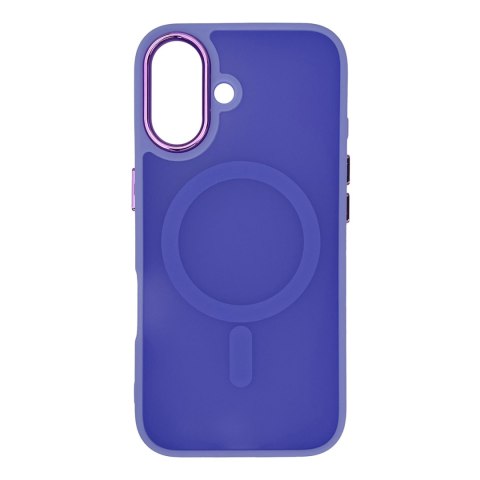 Etui plecki na Samsung Galaxy S25 Fashion Case MagSafe - fioletowe Etui plecki na Samsung Galaxy S25 Fashion Case MagSafe - fioletowe