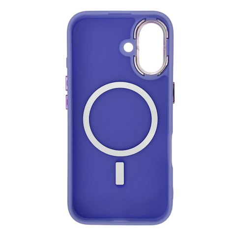 Etui plecki na Samsung Galaxy S25 Fashion Case MagSafe - fioletowe Etui plecki na Samsung Galaxy S25 Fashion Case MagSafe - fioletowe