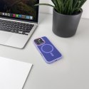 Etui plecki na Samsung Galaxy S25 Fashion Case MagSafe - fioletowe