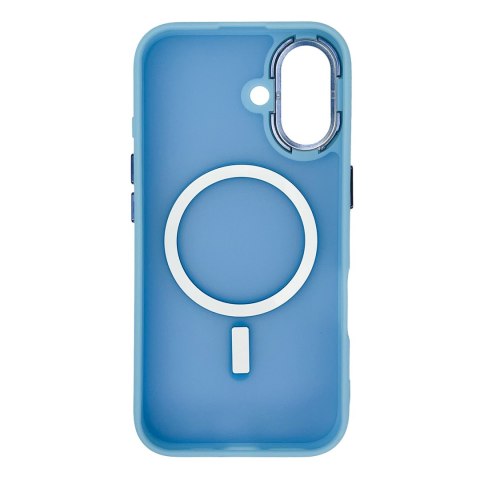 Etui plecki na Samsung Galaxy S25 Fashion Case MagSafe - niebieskie Etui plecki na Samsung Galaxy S25 Fashion Case MagSafe - niebieskie