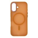 Etui plecki na Samsung Galaxy S25 Fashion Case MagSafe - pomarańczowe