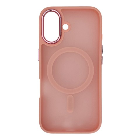 Etui plecki na Samsung Galaxy S25 Fashion Case MagSafe - różowe Etui plecki na Samsung Galaxy S25 Fashion Case MagSafe - różowe