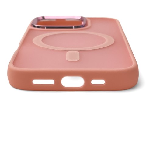 Etui plecki na Samsung Galaxy S25 Fashion Case MagSafe - różowe Etui plecki na Samsung Galaxy S25 Fashion Case MagSafe - różowe
