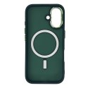 Etui plecki na Samsung Galaxy S25 Fashion Case MagSafe - zielone