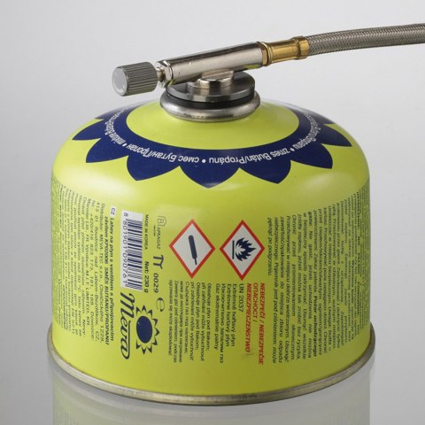 Kuchenka turystyczna na kartusze gazowe TRIANGLE 3 palniki zapalniczka 2,3 kW Kuchenka turystyczna na kartusze gazowe TRIANGLE 3 palniki zapalniczka 2,3 kW