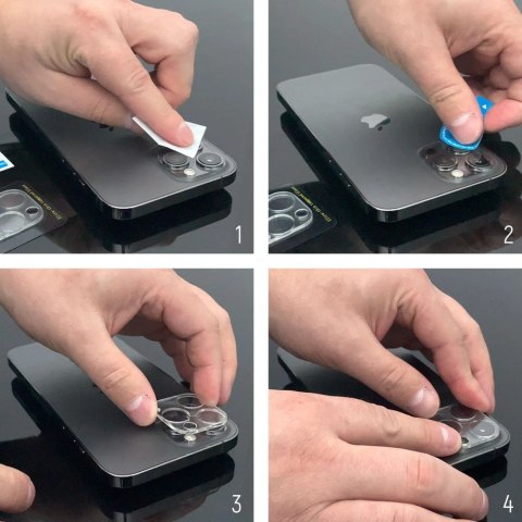 Szkło hartowane na cały aparat kamery do Samsung A16 / A16 5G Szkło hartowane na cały aparat kamery do Samsung A16 / A16 5G
