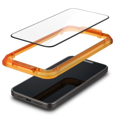 Szkło hartowane ochronne na iPhone 15 Plus ALM Glass FC - czarne 2 szt. Szkło hartowane ochronne na iPhone 15 Plus ALM Glass FC - czarne 2 szt.