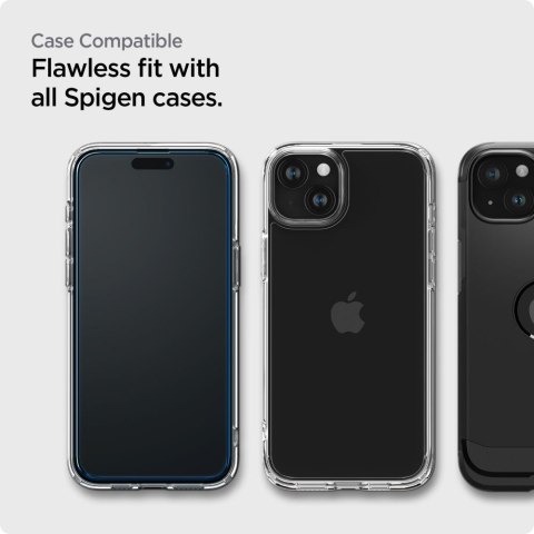 Szkło hartowane ochronne na iPhone 15 Plus ALM Glass FC - czarne 2 szt. Szkło hartowane ochronne na iPhone 15 Plus ALM Glass FC - czarne 2 szt.