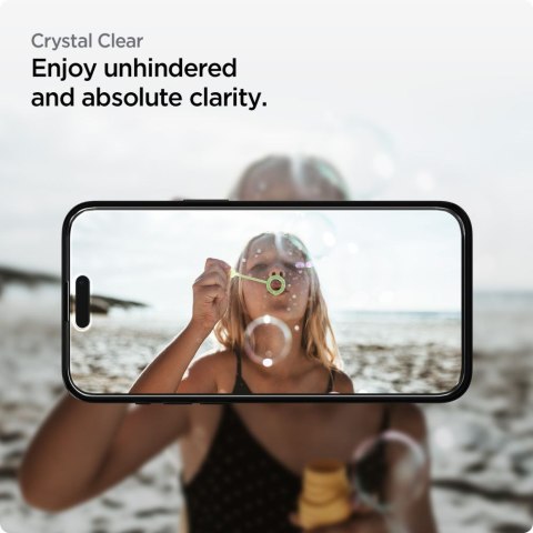 Szkło hartowane ochronne na iPhone 15 Plus ALM Glass FC - czarne 2 szt. Szkło hartowane ochronne na iPhone 15 Plus ALM Glass FC - czarne 2 szt.