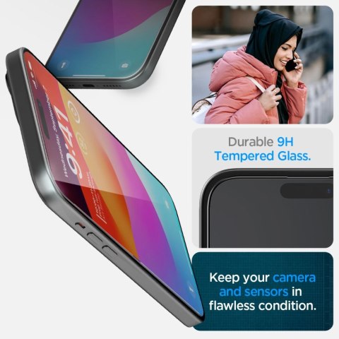 Szkło hartowane ochronne na iPhone 15 Plus Glas.tR EZ Fit FC - czarne Szkło hartowane ochronne na iPhone 15 Plus Glas.tR EZ Fit FC - czarne