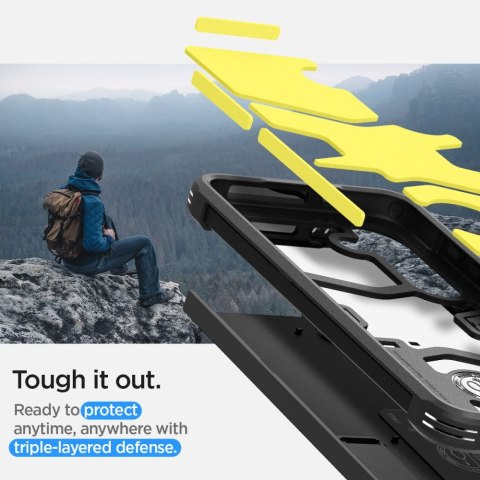 Etui case na Samsung Galaxy S24+ Tough Armor - czarne Etui case na Samsung Galaxy S24+ Tough Armor - czarne