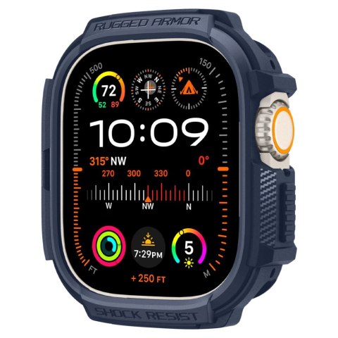 Etui ochronne na Apple Watch Ultra 1 / 2 Rugged Armor 49 mm - granatowe Etui ochronne na Apple Watch Ultra 1 / 2 Rugged Armor 49 mm - granatowe