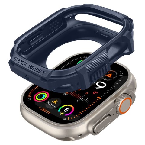 Etui ochronne na Apple Watch Ultra 1 / 2 Rugged Armor 49 mm - granatowe Etui ochronne na Apple Watch Ultra 1 / 2 Rugged Armor 49 mm - granatowe