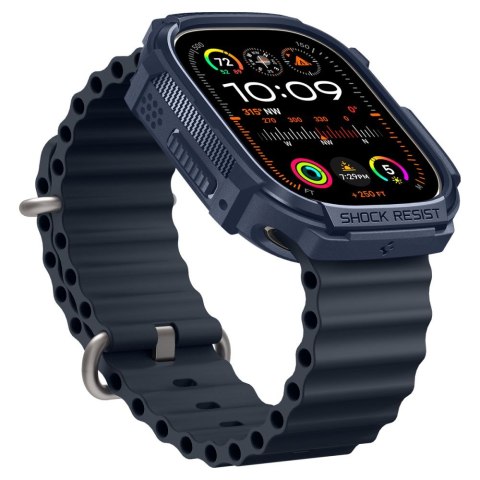 Etui ochronne na Apple Watch Ultra 1 / 2 Rugged Armor 49 mm - granatowe Etui ochronne na Apple Watch Ultra 1 / 2 Rugged Armor 49 mm - granatowe
