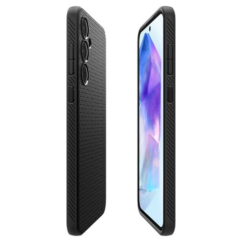Etui ochronne na Samsung Galaxy A55 5G Liquid Air - czarny mat Etui ochronne na Samsung Galaxy A55 5G Liquid Air - czarny mat