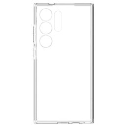 Etui ochronne na Samsung Galaxy S24 Ultra Liquid Crystal - przezroczyste