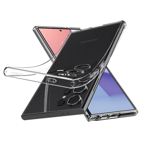 Etui ochronne na Samsung Galaxy S24 Ultra Liquid Crystal - przezroczyste Etui ochronne na Samsung Galaxy S24 Ultra Liquid Crystal - przezroczyste