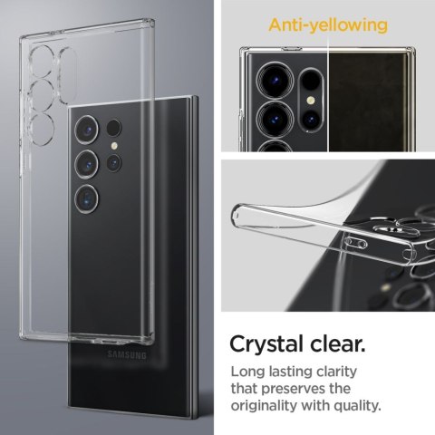 Etui ochronne na Samsung Galaxy S24 Ultra Liquid Crystal - przezroczyste Etui ochronne na Samsung Galaxy S24 Ultra Liquid Crystal - przezroczyste