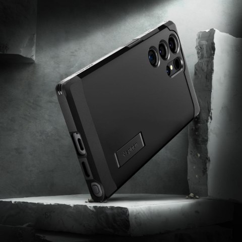 Etui ochronne na Samsung Galaxy S24 Ultra Tough Armor - czarne Etui ochronne na Samsung Galaxy S24 Ultra Tough Armor - czarne