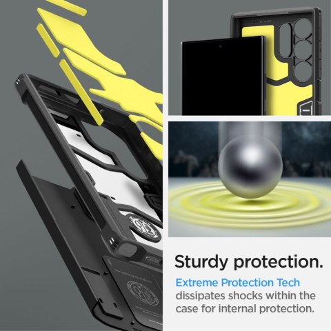 Etui ochronne na Samsung Galaxy S24 Ultra Tough Armor - czarne Etui ochronne na Samsung Galaxy S24 Ultra Tough Armor - czarne