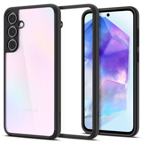 Etui plecki na Samsung Galaxy A55 5G Ultra Hybrid - czarny mat Etui plecki na Samsung Galaxy A55 5G Ultra Hybrid - czarny mat
