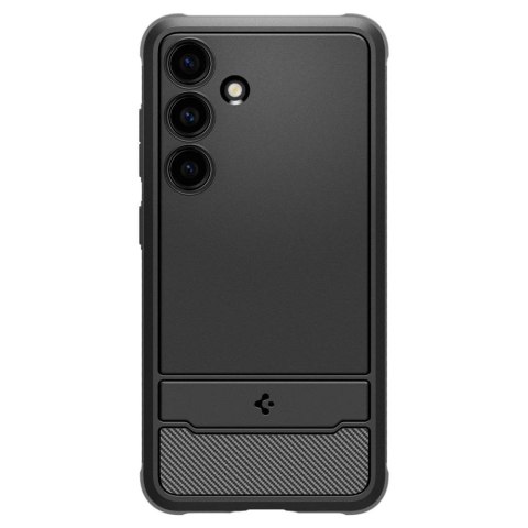 Etui plecki na Samsung Galaxy S24 Rugged Armor - czarny mat Etui plecki na Samsung Galaxy S24 Rugged Armor - czarny mat