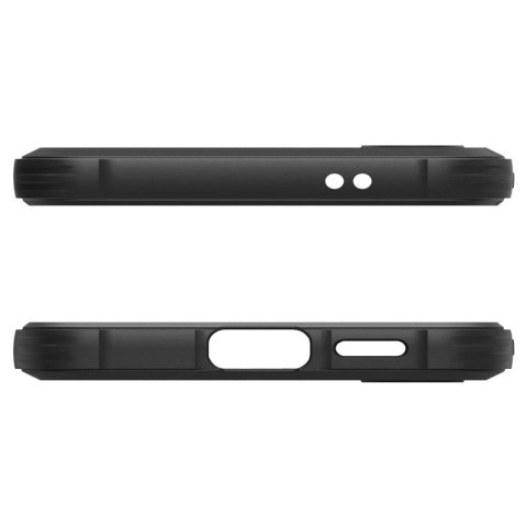 Etui plecki na Samsung Galaxy S24 Rugged Armor - czarny mat Etui plecki na Samsung Galaxy S24 Rugged Armor - czarny mat
