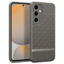 Etui pokrowiec na Samsung Galaxy S24 FE Caseology Parallax - szare