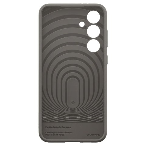 Etui pokrowiec na Samsung Galaxy S24 FE Caseology Parallax - szare Etui pokrowiec na Samsung Galaxy S24 FE Caseology Parallax - szare