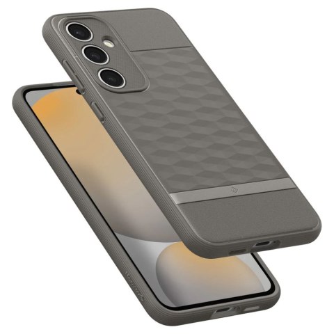 Etui pokrowiec na Samsung Galaxy S24 FE Caseology Parallax - szare Etui pokrowiec na Samsung Galaxy S24 FE Caseology Parallax - szare