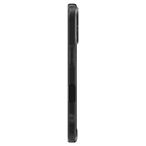 Etui pokrowiec na iPhone 16e Ultra Hybrid T MagSafe - półprzezroczysto czarne Etui pokrowiec na iPhone 16e Ultra Hybrid T MagSafe - półprzezroczysto czarne