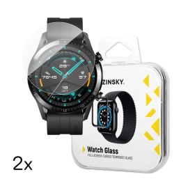 Szkło hartowane do zegarka Huawei Watch GT 2 / GT 2 Pro 46mm Full Glue - 2 szt.