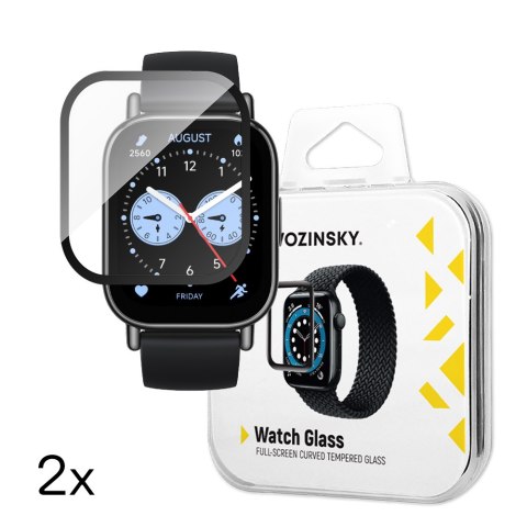 Szkło hartowane do zegarka Xiaomi Redmi Watch 5 Lite Full Glue - 2 szt. Szkło hartowane do zegarka Xiaomi Redmi Watch 5 Lite Full Glue - 2 szt.