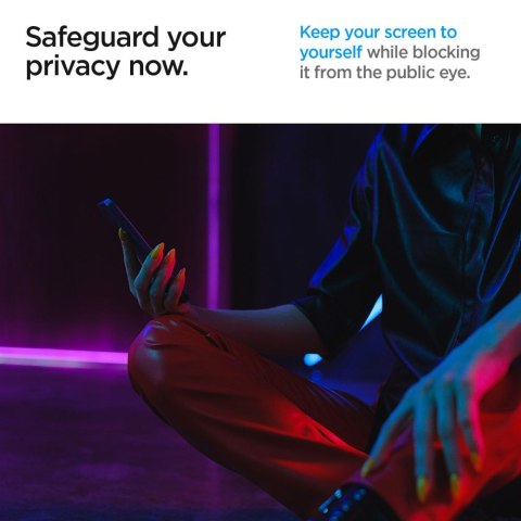 Szkło hartowane prywatyzujące na Samsung Galaxy S24 Ultra Glas.tR EZ Fit Privacy - 2 szt. Szkło hartowane prywatyzujące na Samsung Galaxy S24 Ultra Glas.tR EZ Fit Privacy - 2 szt.
