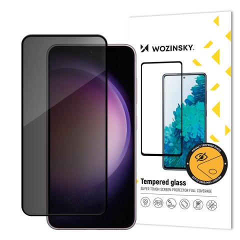 Szkło hartowane prywatyzujące na Samsung Galaxy S24+ z filtrem anti-spy Privacy Glass Szkło hartowane prywatyzujące na Samsung Galaxy S24+ z filtrem anti-spy Privacy Glass