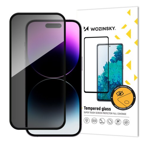 Szkło hartowane prywatyzujące na iPhone 16 Plus z filtrem anti-spy Privacy Glass Szkło hartowane prywatyzujące na iPhone 16 Plus z filtrem anti-spy Privacy Glass