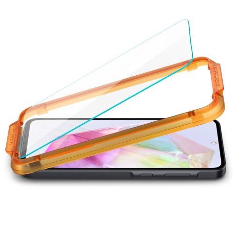Szkło hartowane z ramką montażową na Samsung Galaxy A35 Glas tR AlignMaster - 2 szt. Szkło hartowane z ramką montażową na Samsung Galaxy A35 Glas tR AlignMaster - 2 szt.