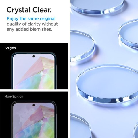 Szkło hartowane z ramką montażową na Samsung Galaxy A35 Glas tR AlignMaster - 2 szt. Szkło hartowane z ramką montażową na Samsung Galaxy A35 Glas tR AlignMaster - 2 szt.